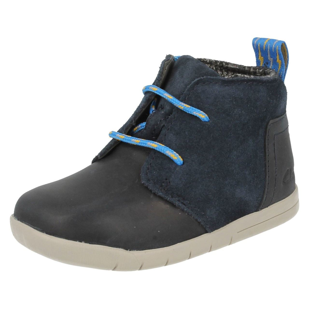 Boys Clarks First Casual Ankle Boots 