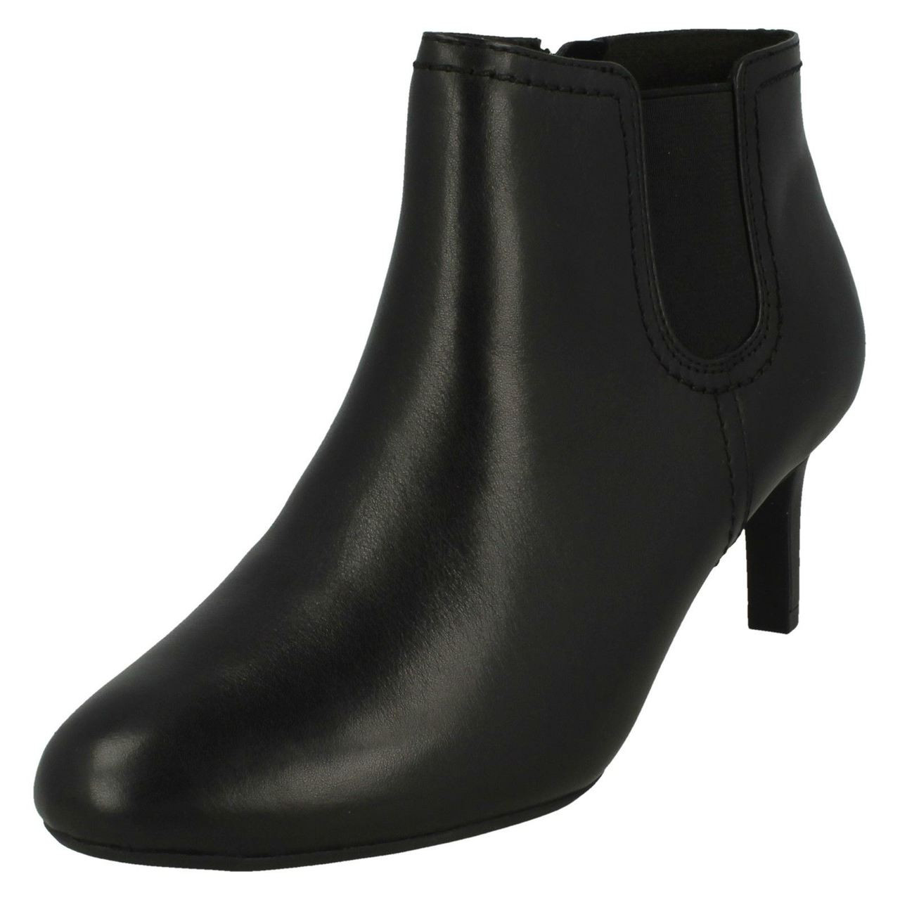 Ladies Clarks Smart Ankle Boots Dancer Sky