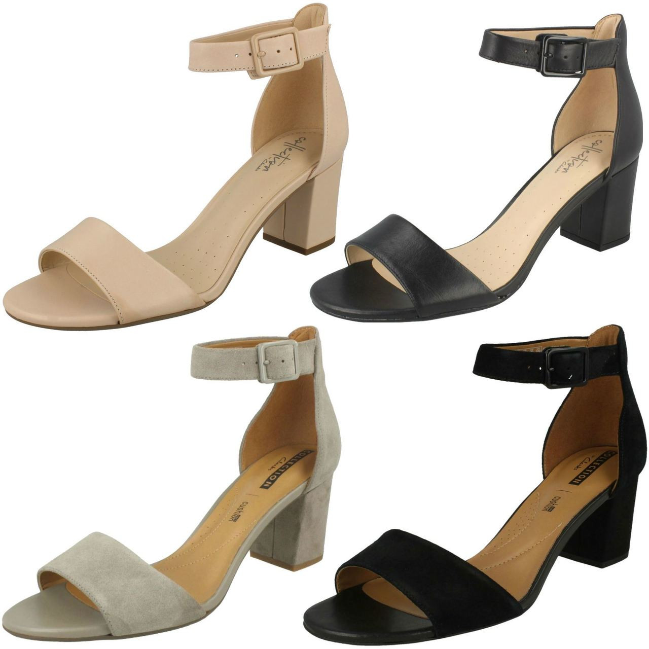 Clarks Heeled Sandals Deva Mae