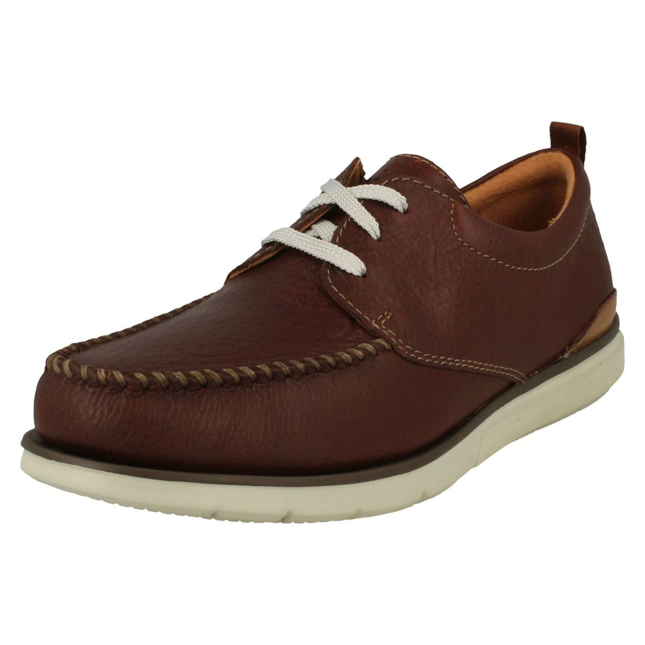 Distraer Cooperación Robar a Mens Clarks Casual Lace Up Shoes Edgewood Mix