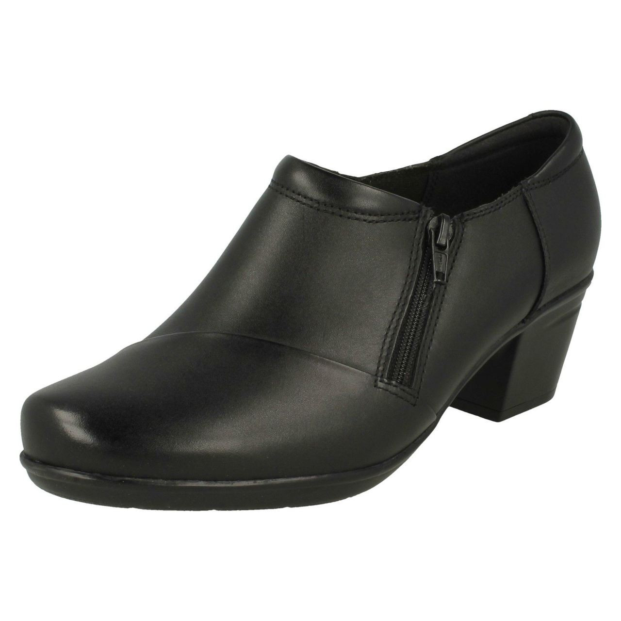 Rieker 57173-02 Ladies Heeled Trouser Shoe Black – Schoose