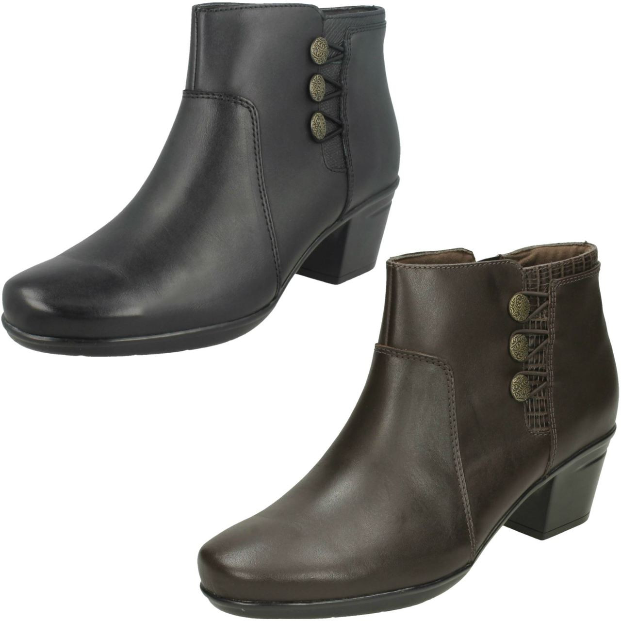 clarks women's emslie monet booties