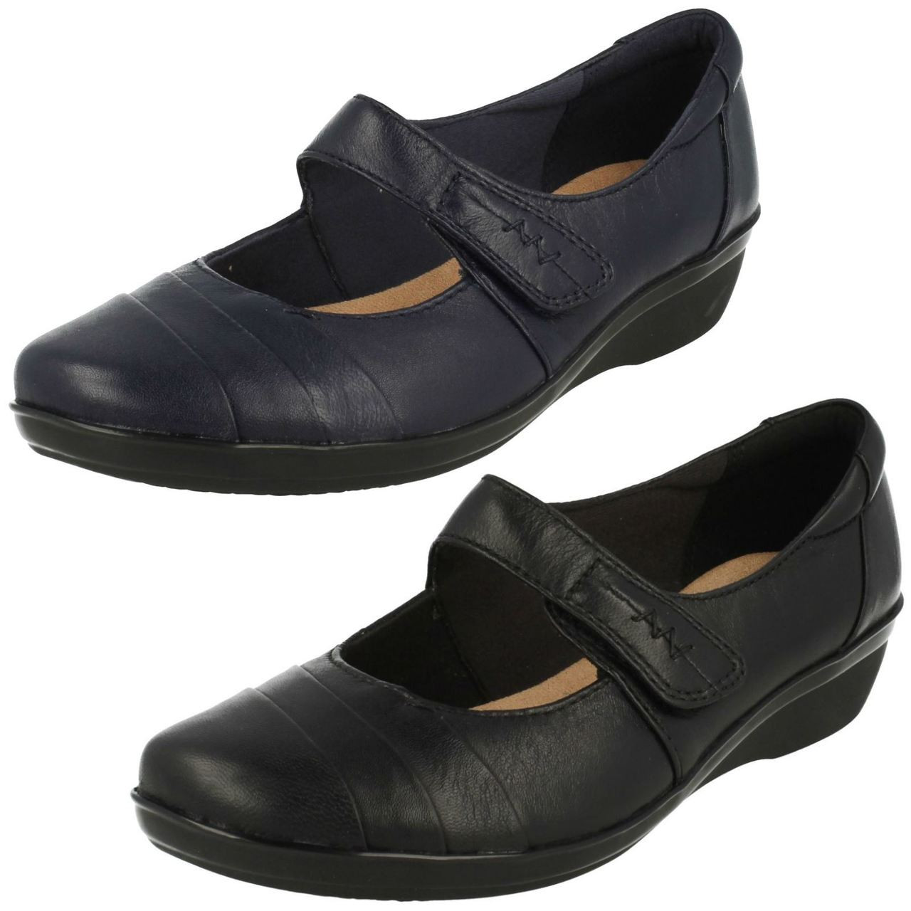 Clarks cushion soft ladies sale shoes