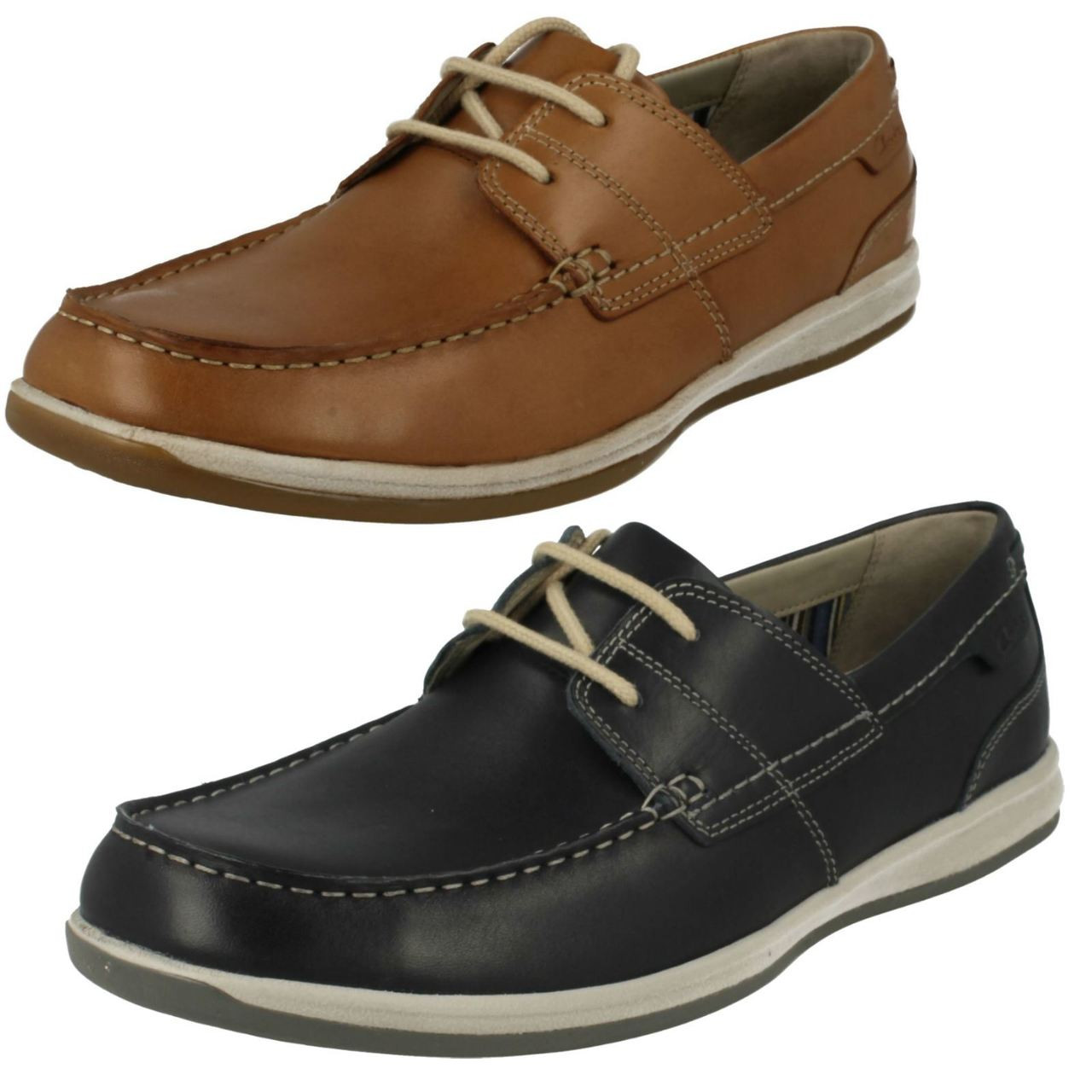 clarks mens lace up shoes