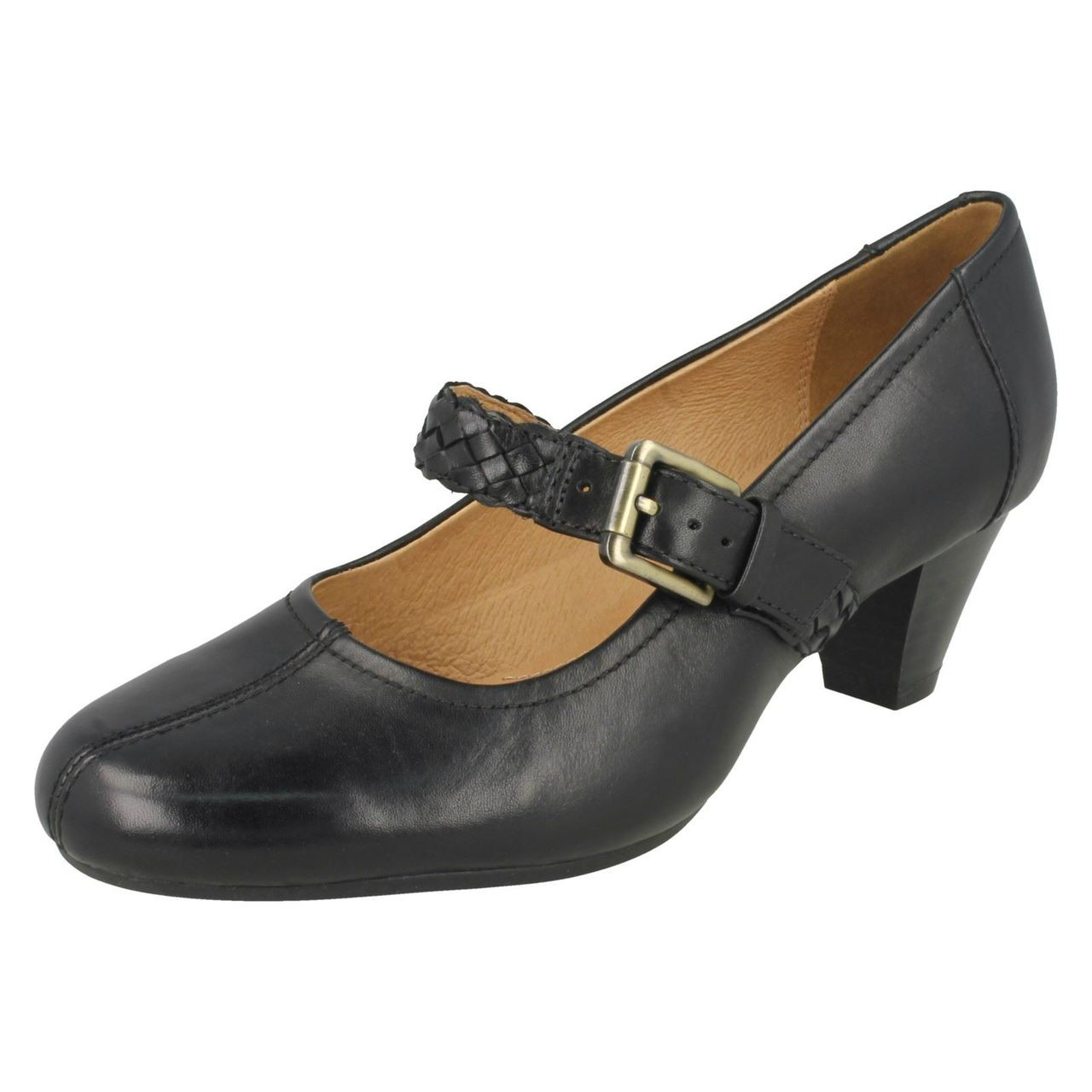 Clarks mary jane heel shop shoes