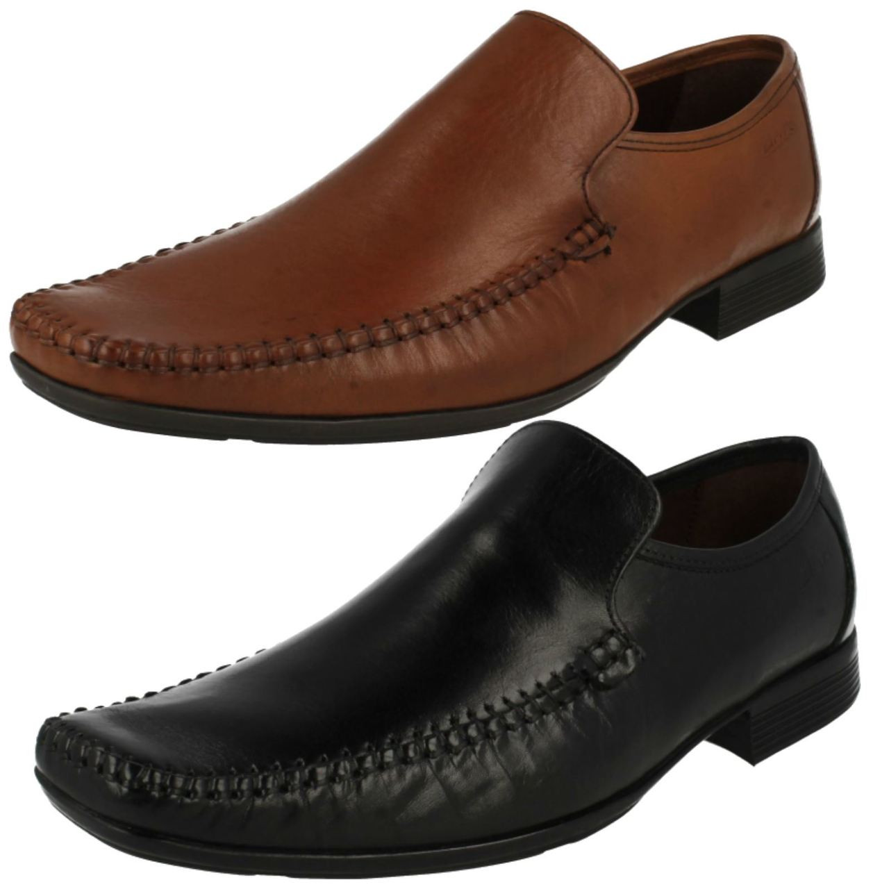 mens clarks slip on shoes