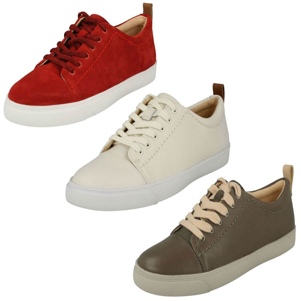 clarks ladies shoes lace up