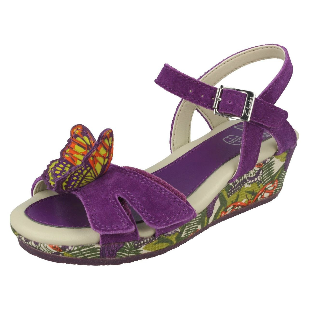 clarks girls sandals