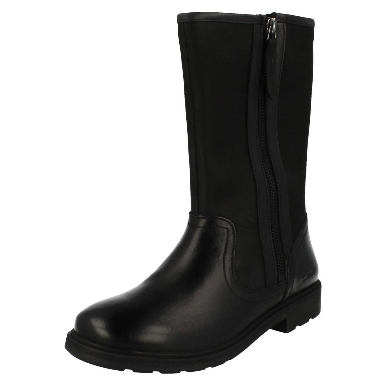 Fahrenheit Final fest Girls Clarks Mid-Calf Boots Ines Rain