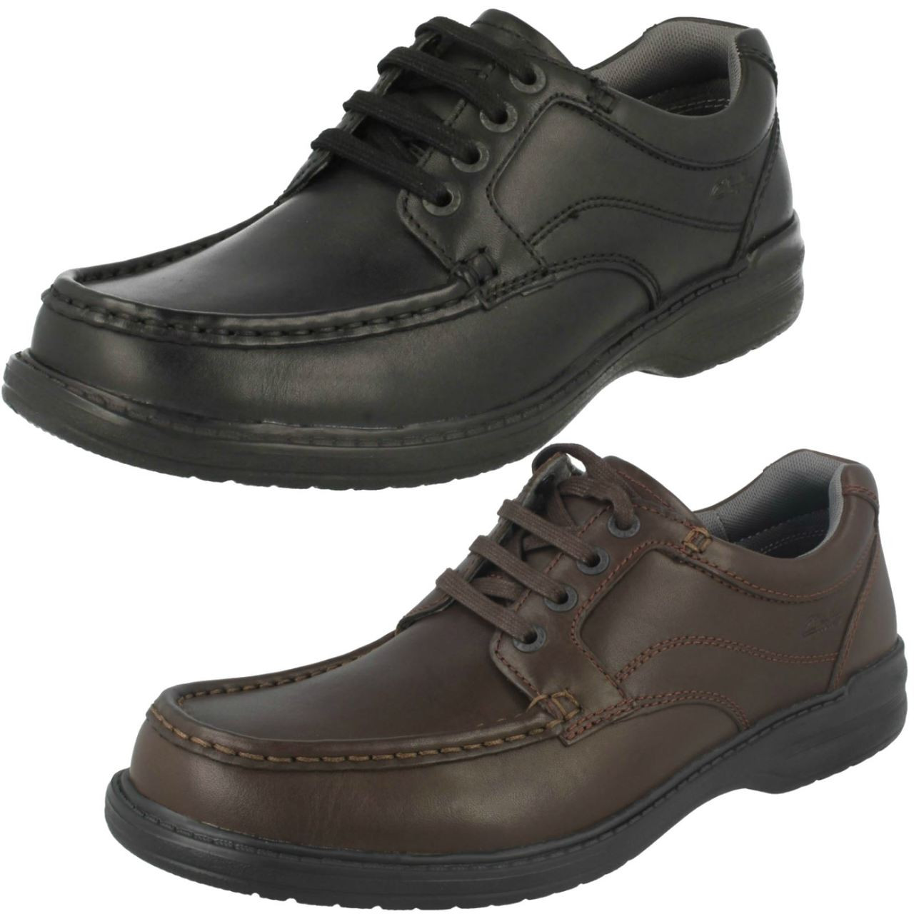 clarks casual leather shoes