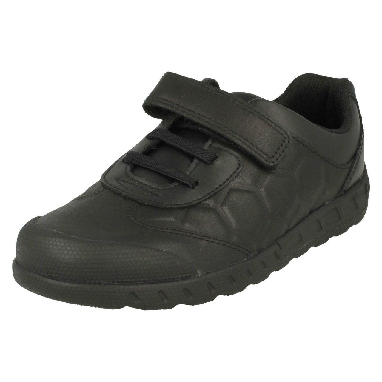 clarks mens shoes velcro fastening