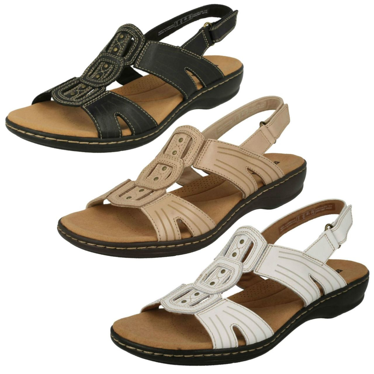 Buy Clarks Pical White Back Strap Sandals for Women at Best Price @ Tata  CLiQ