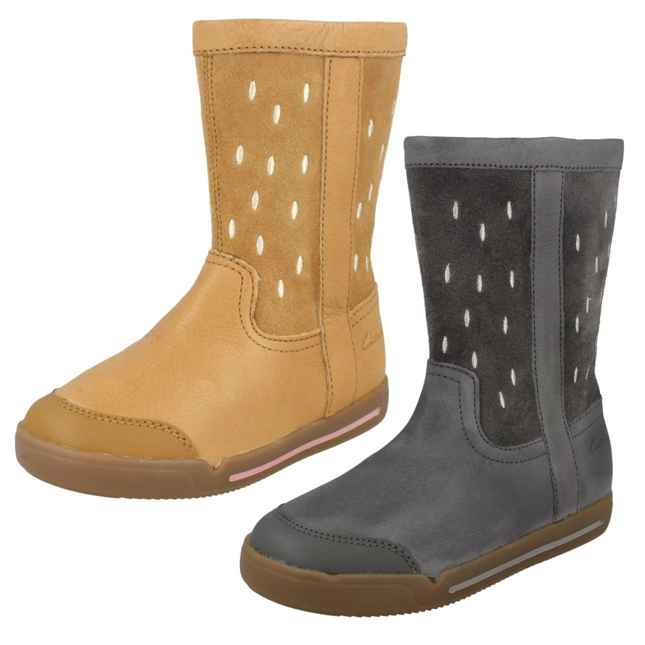 clarks boots for girls