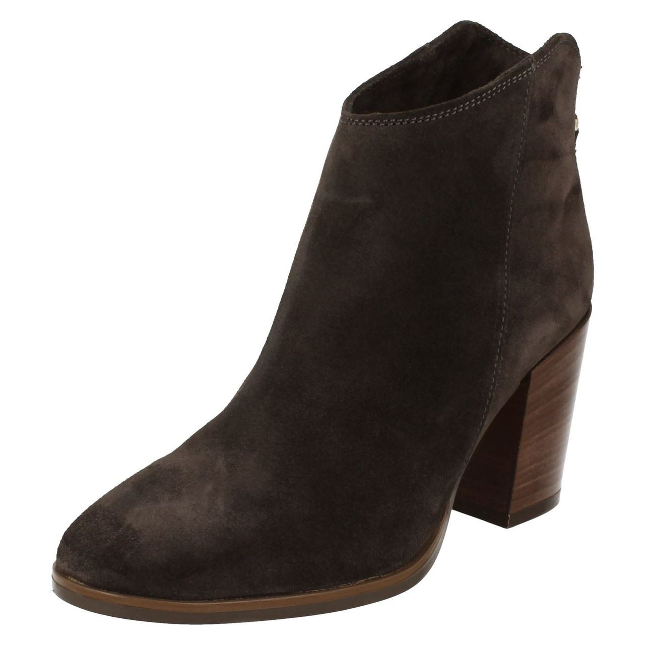 clarks heeled ankle boots