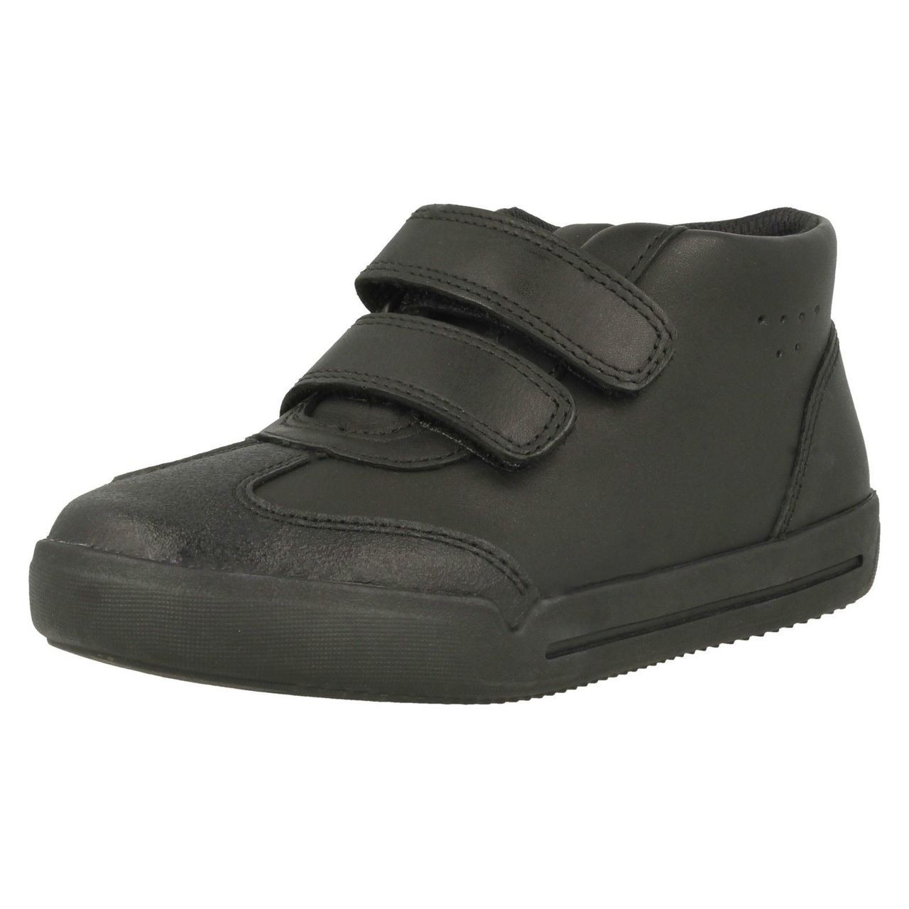 Boys Clarks Hi Top School Shoes Mini Idol