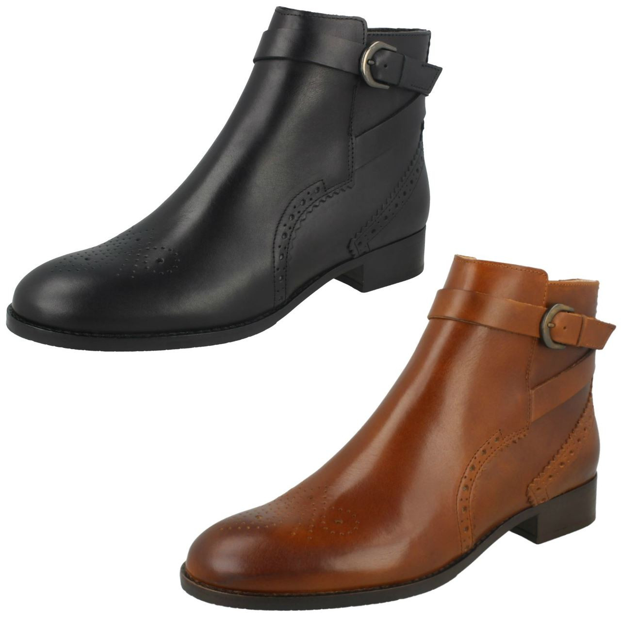 Ladies Clarks Smart Ankle Boots