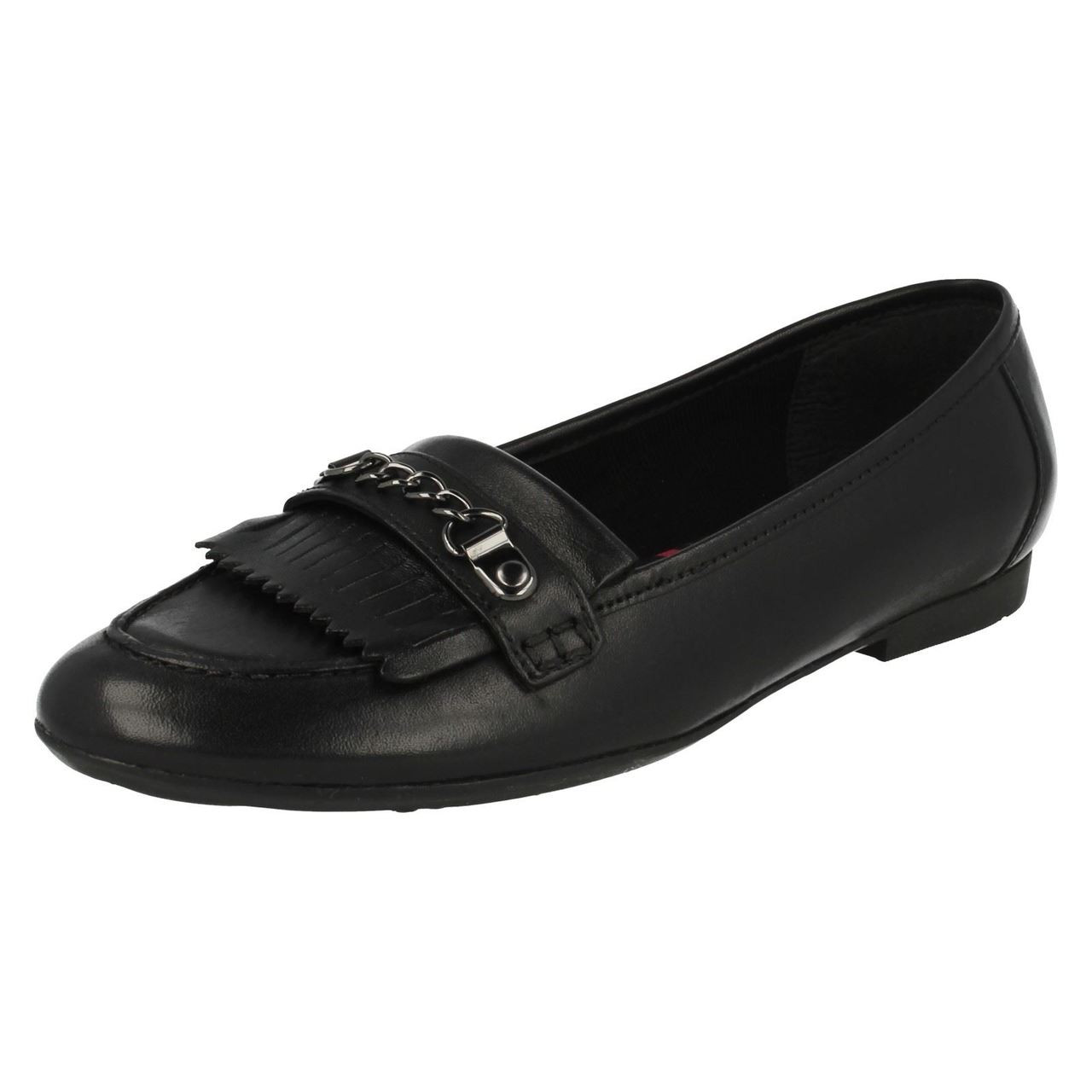 Clarks sale girls loafers