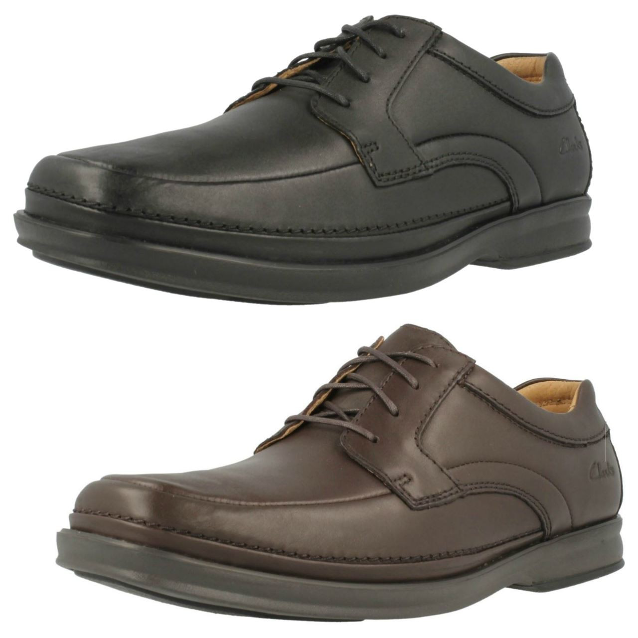 clarks mens lace up shoes