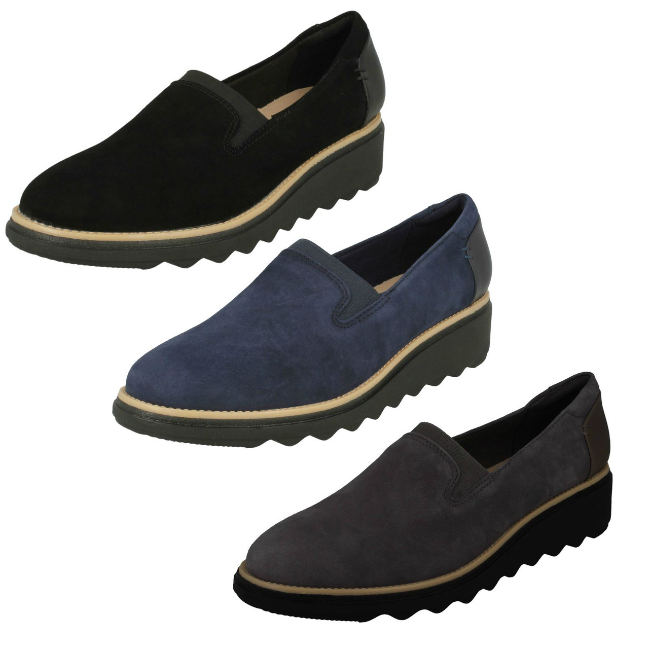 clarks sharon dolly navy