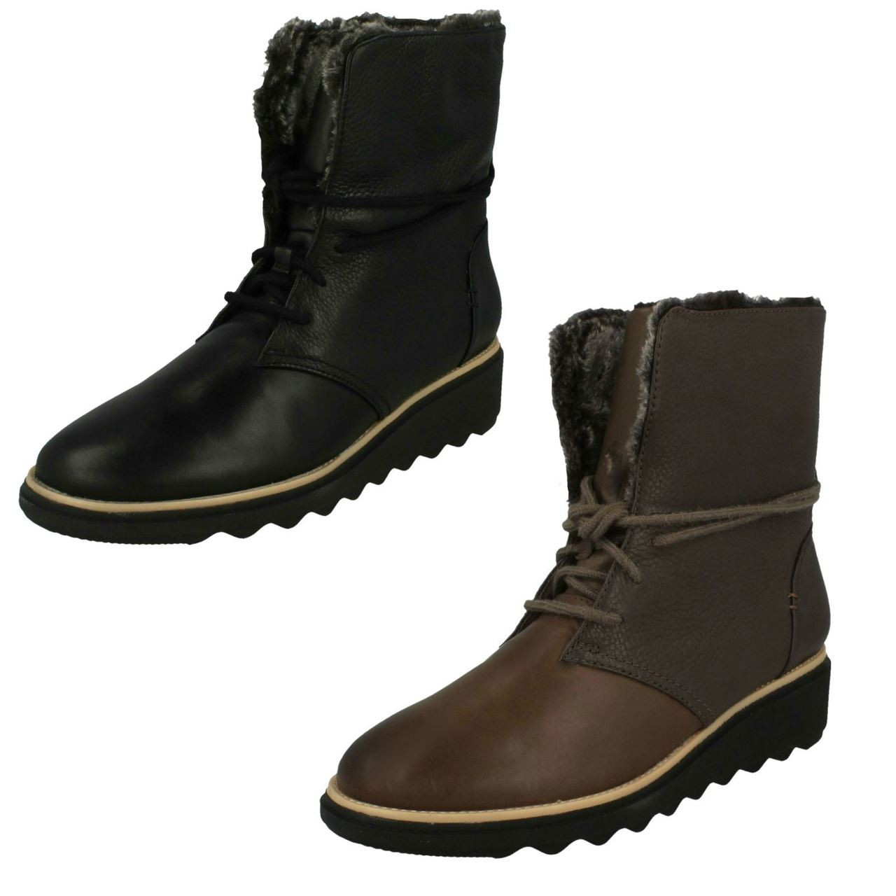 clarks ladies winter boots