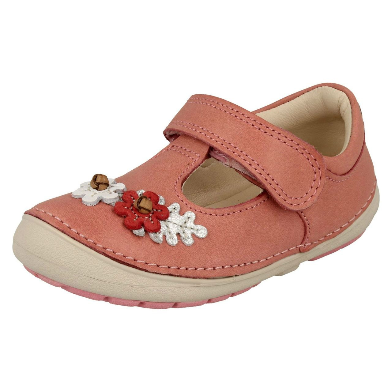 baby girl first walking shoes clarks