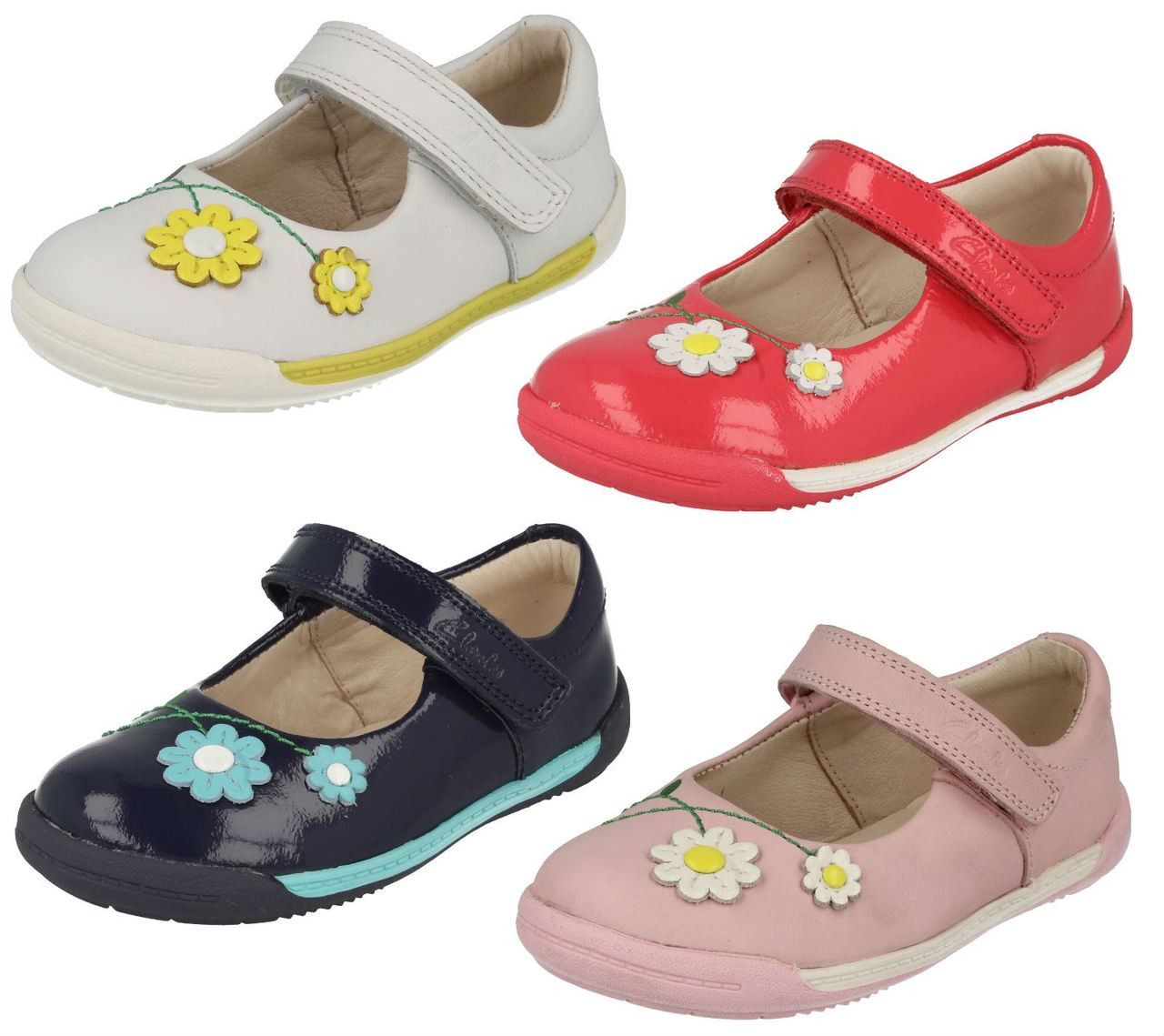 Infant Girls Clarks First Walking Shoes 