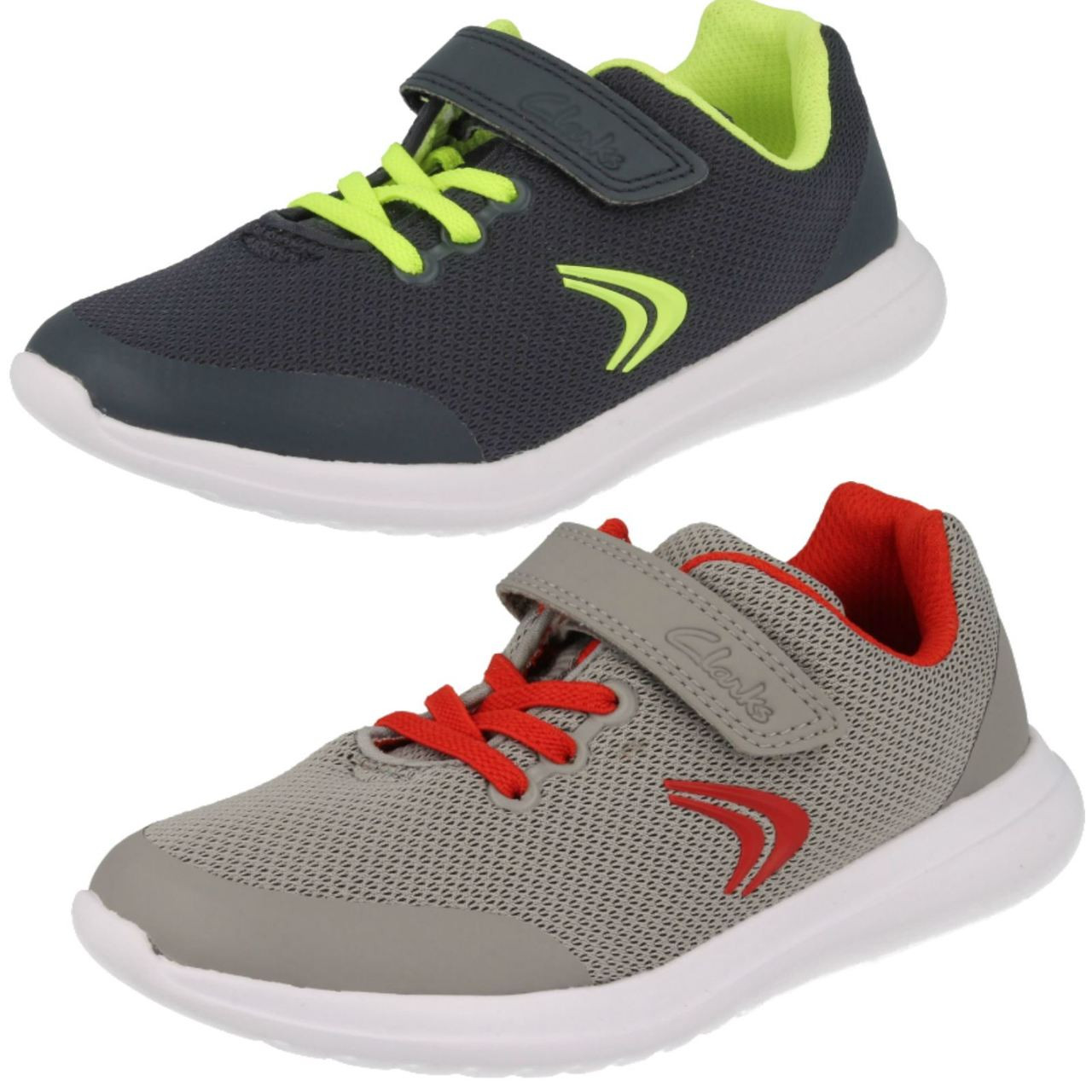 clarks non marking trainers