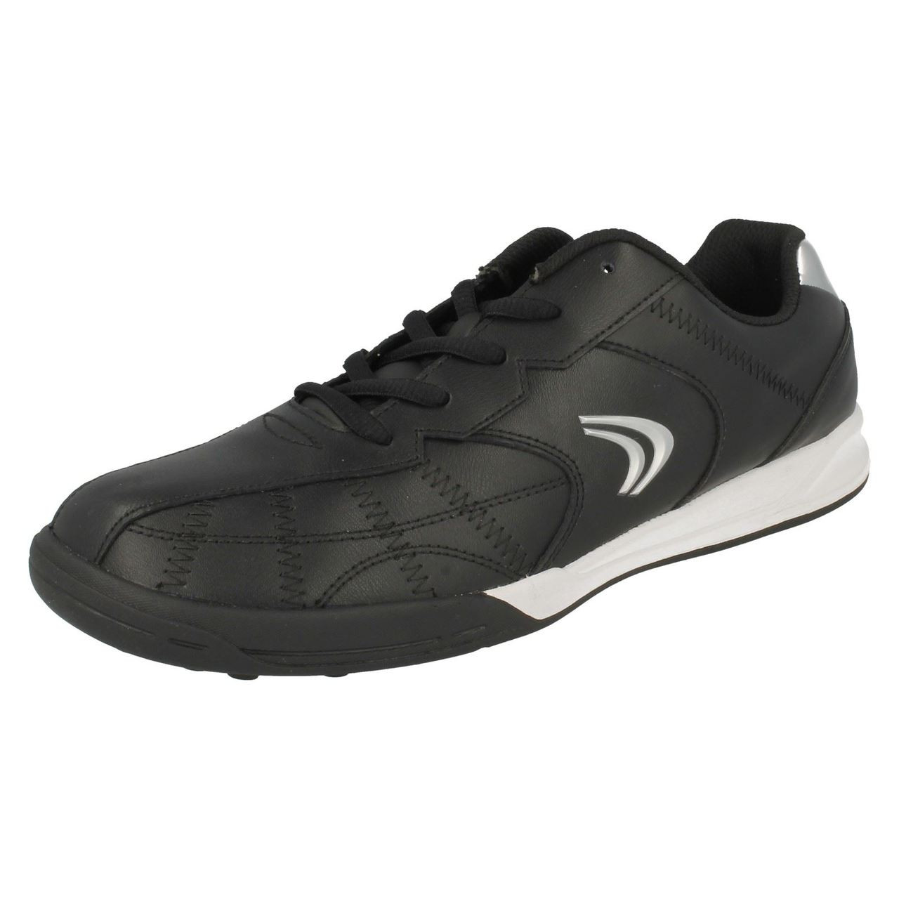 clarks swerve go trainers black