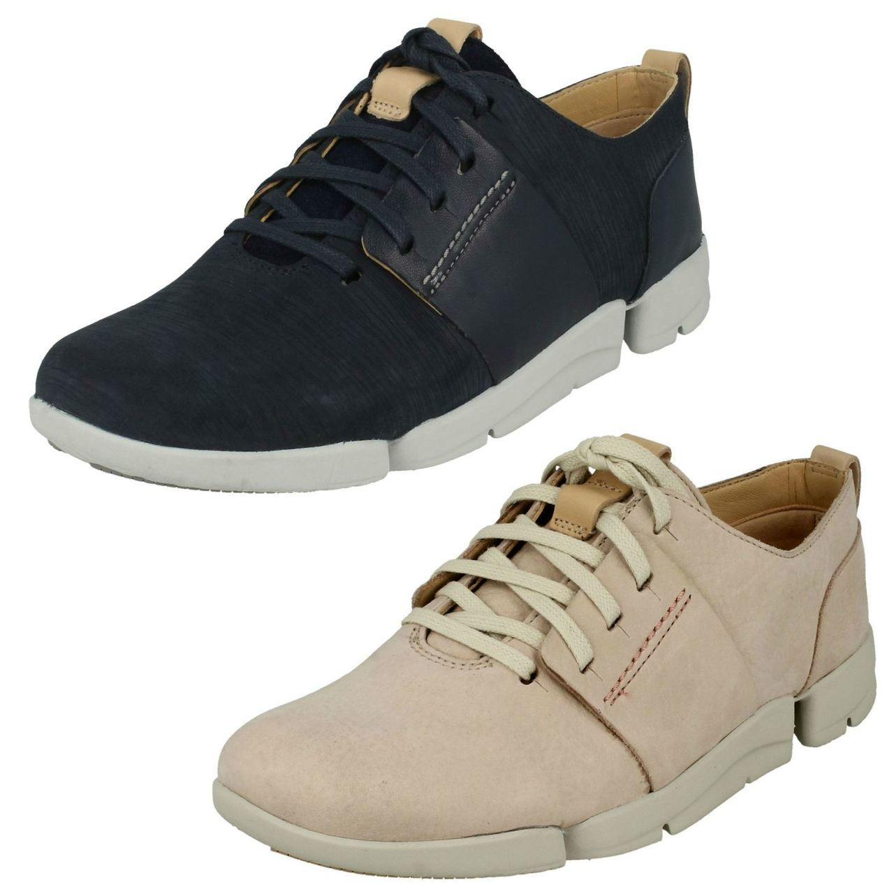 clarks ladies trainers