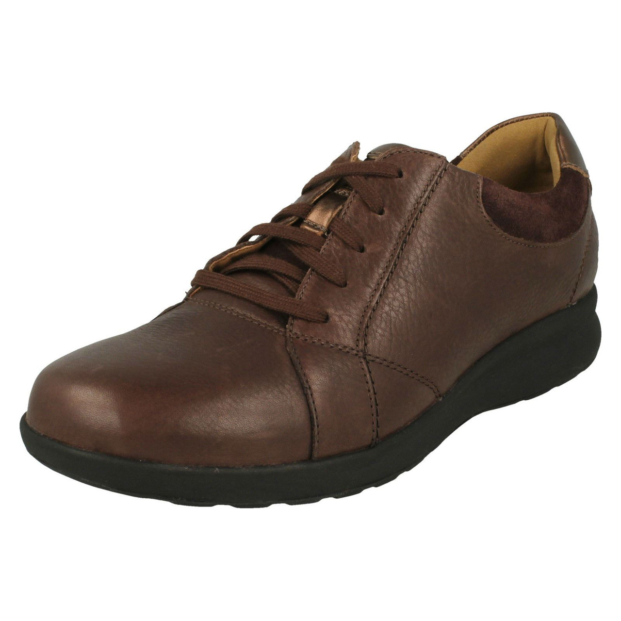 Un Adorn Women's Shoes Dark Brown Leather: A Perfect Blend of Style and Comfort