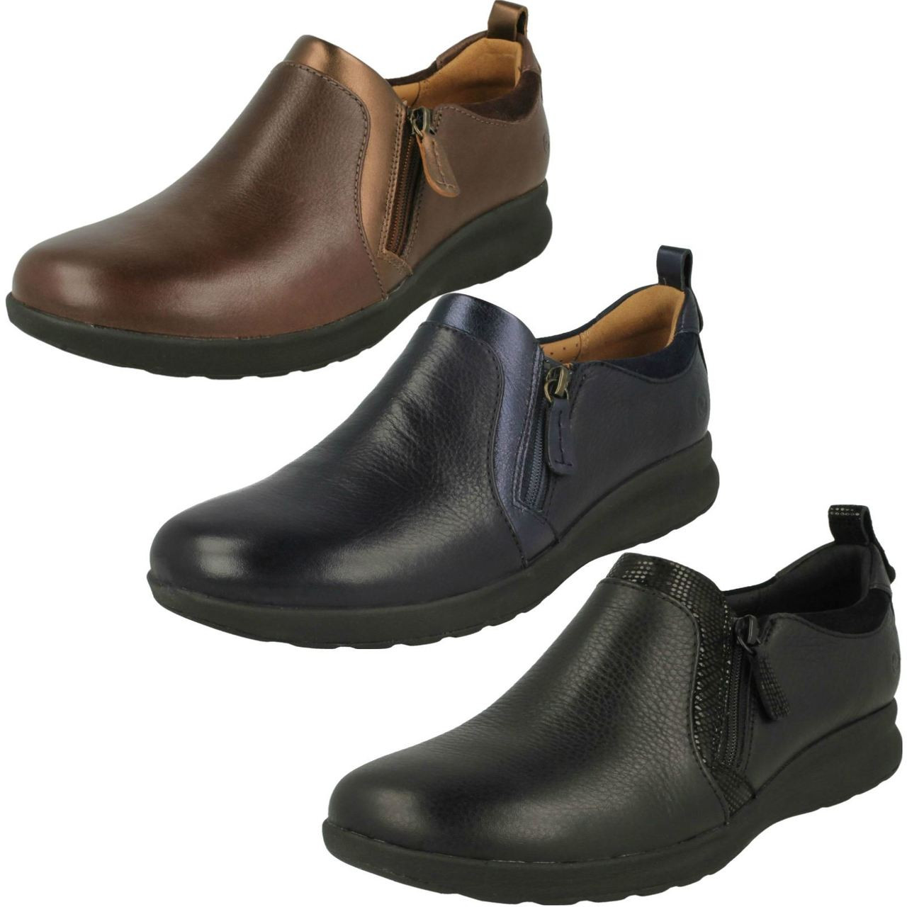 clarks unstructured shoes