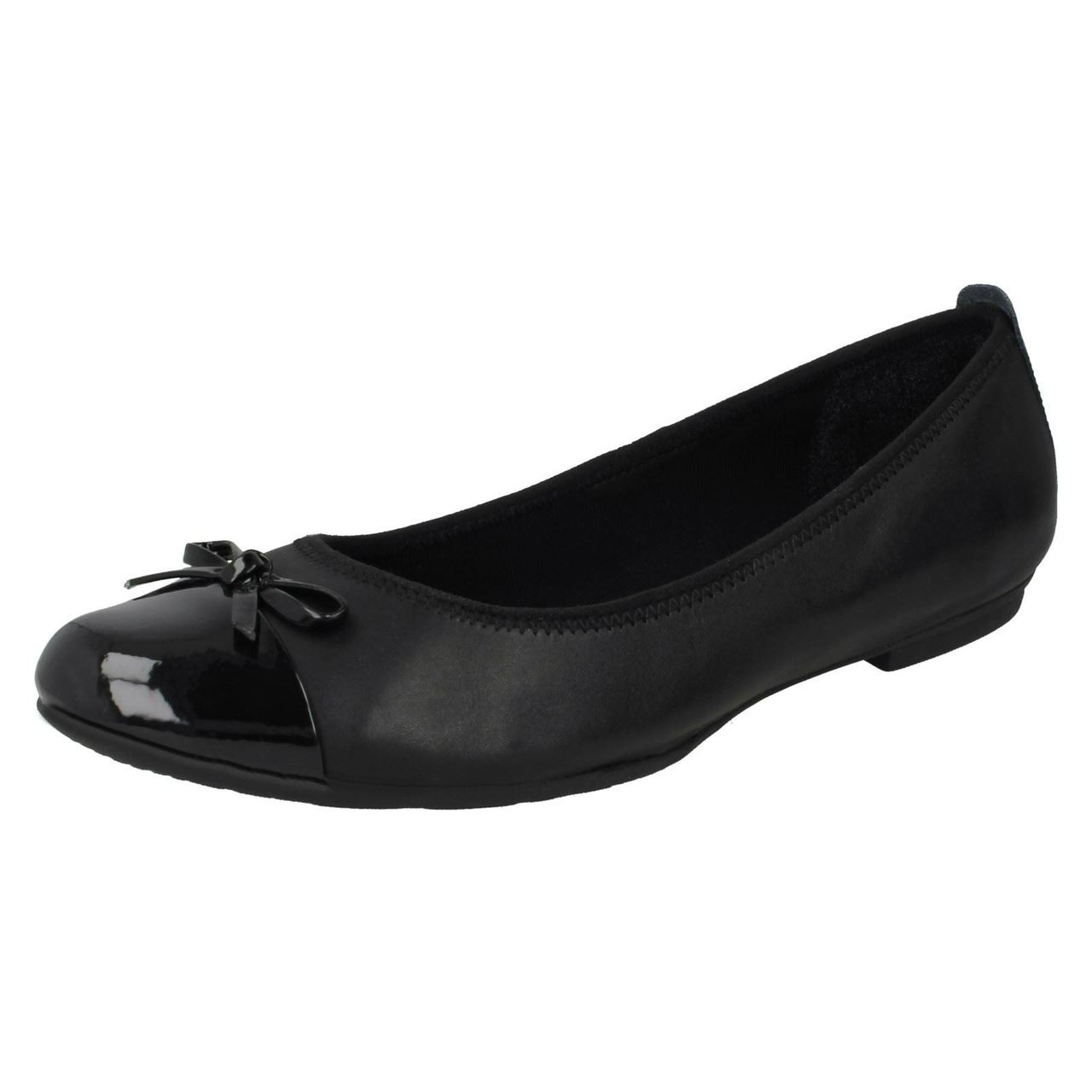 black ballerina school shoes