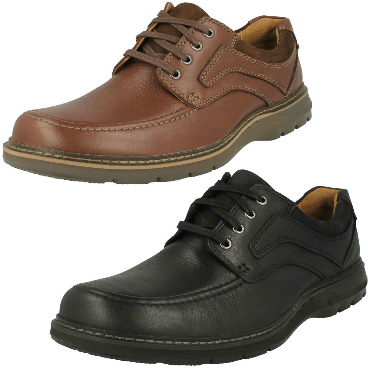 Mens Clarks Lace Up Shoes Un Ramble Lace