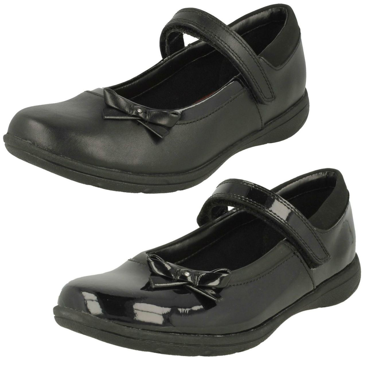 girls clarks school shoes