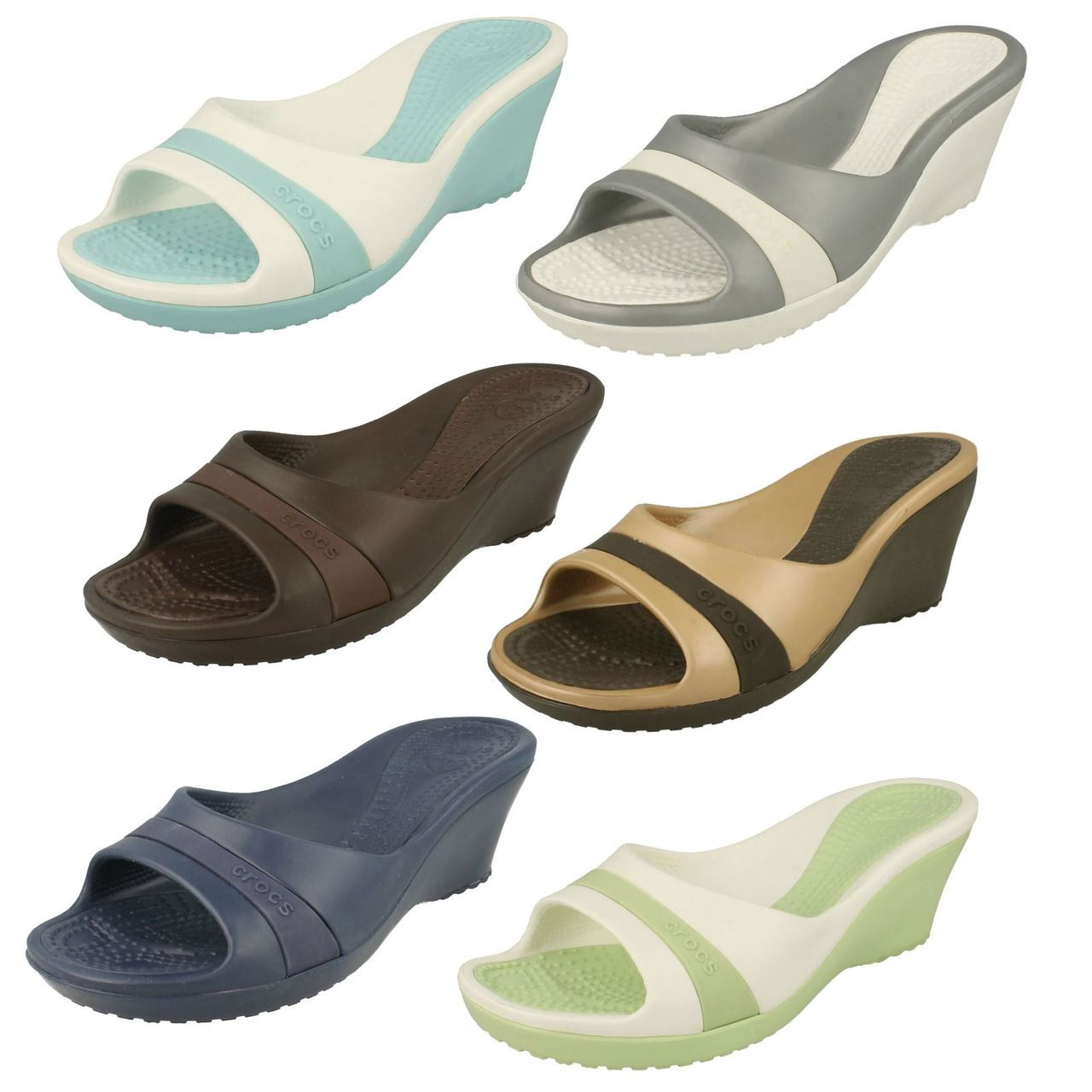 Crocs hot sale ladies wedges