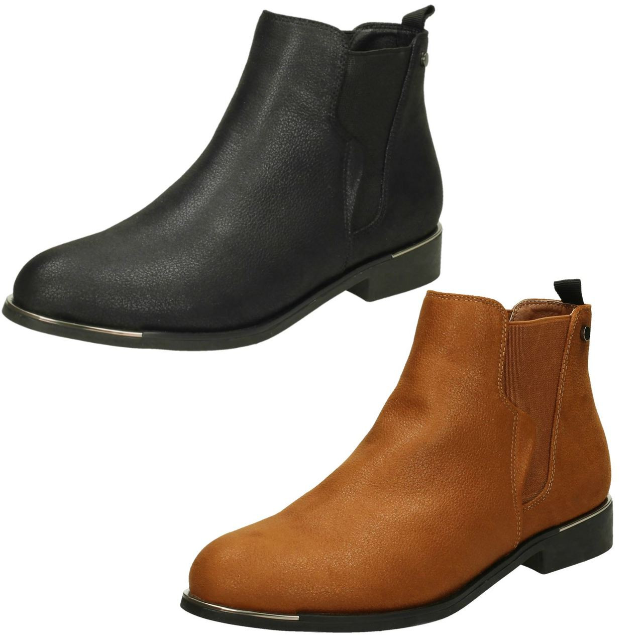 low heel ankle boots