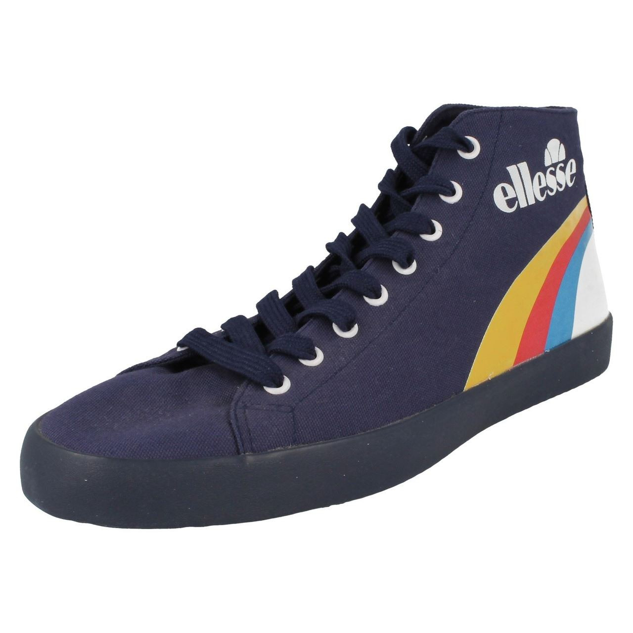 ellesse canvas trainers