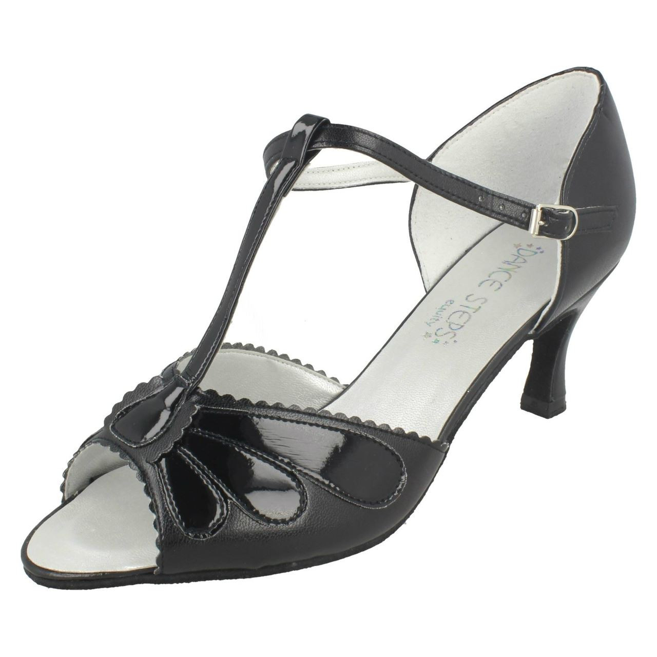 Ladies Dance Steps by Equity Dancing Shoes Onyx