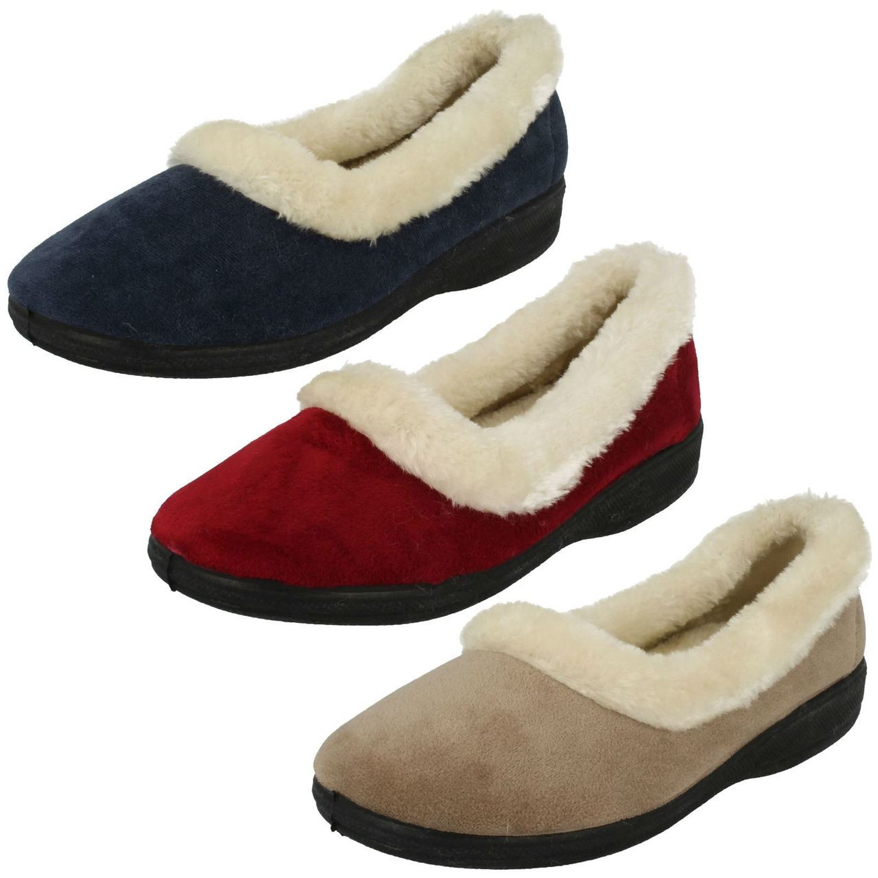 ladies memory foam slippers