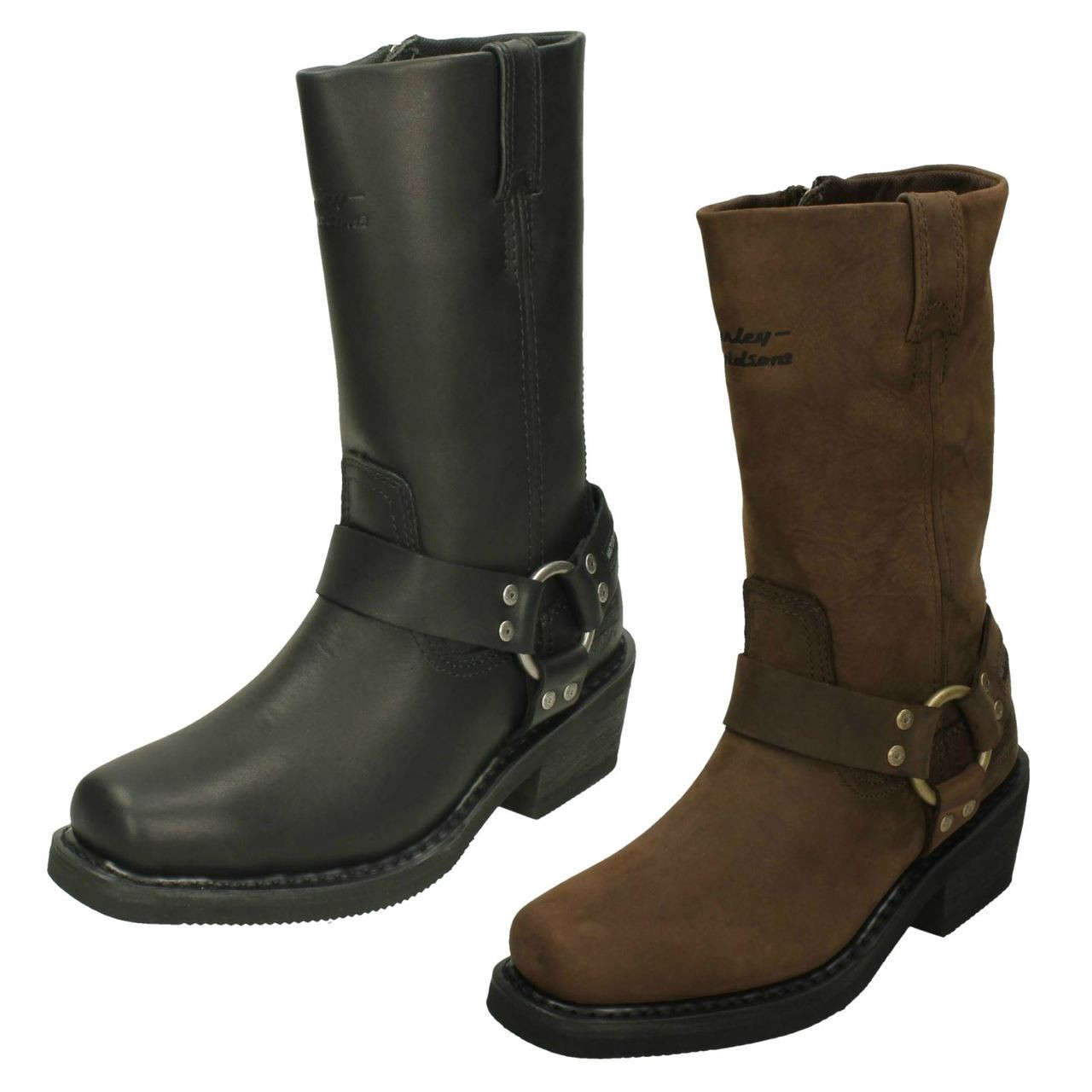 harley davidson womens wide calf boots