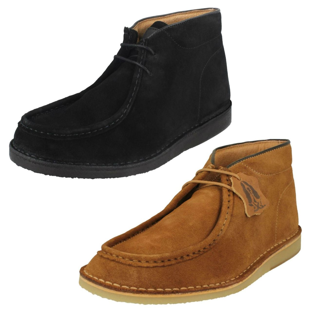 hush puppies suede boots mens