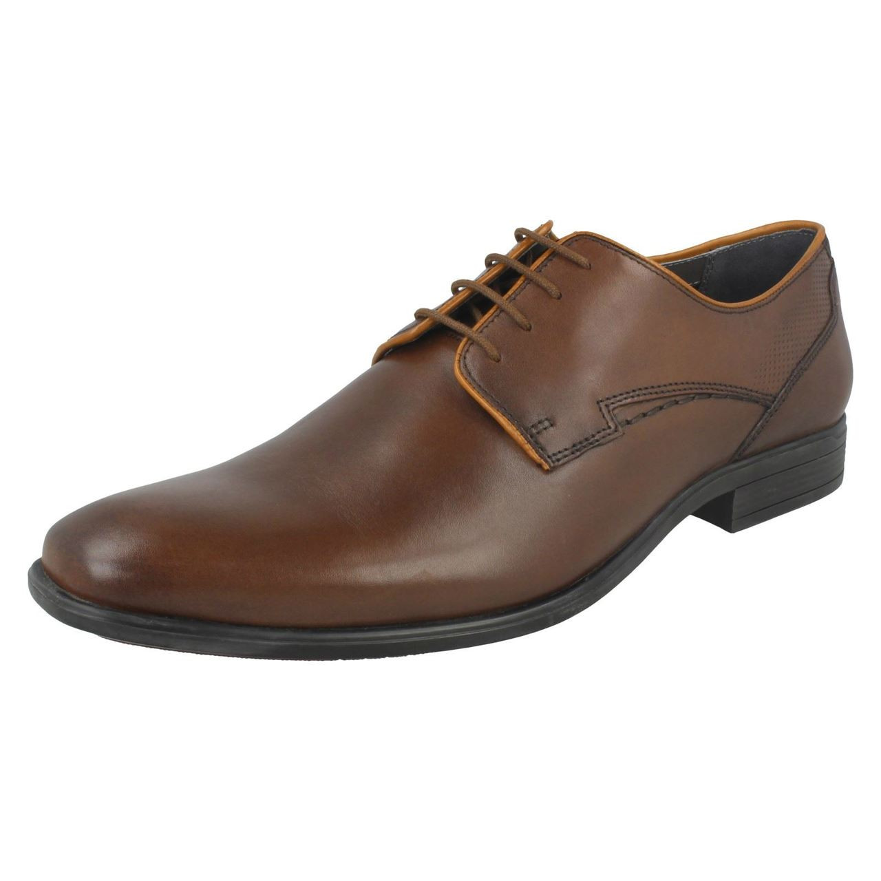 hush puppies men's leather formal shoes