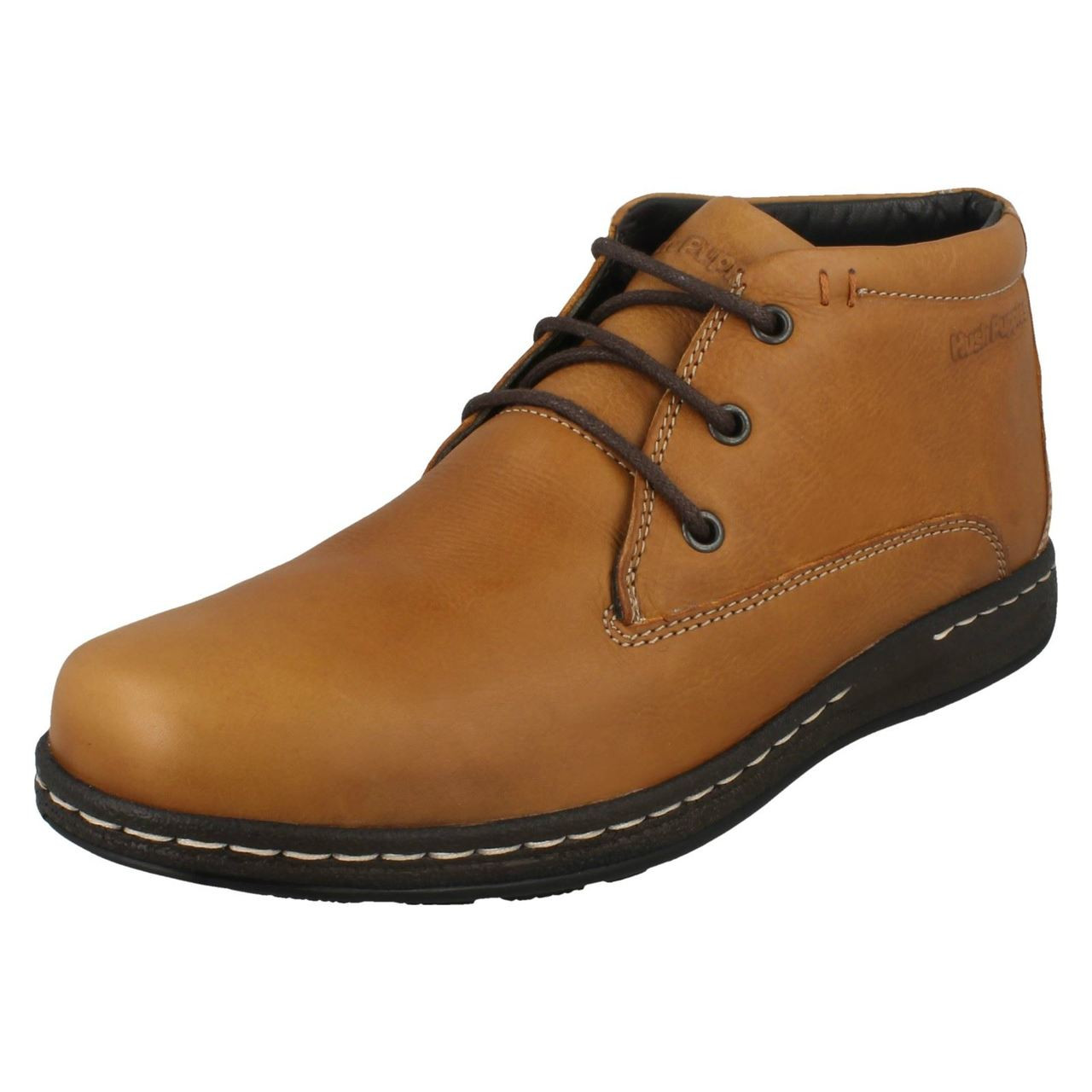 Mens Hush Puppies Lace Up Ankle Boots 