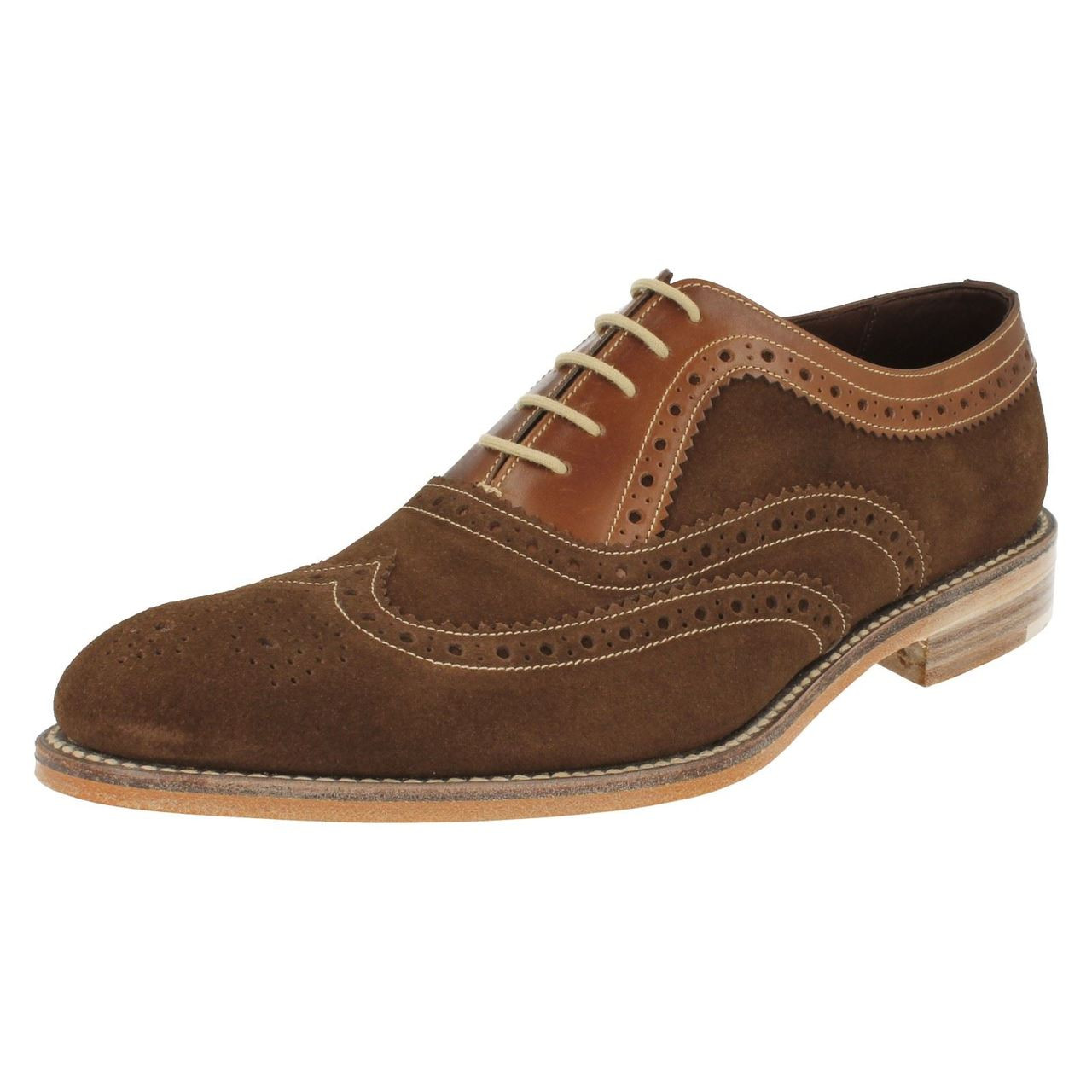 loake suede brogue