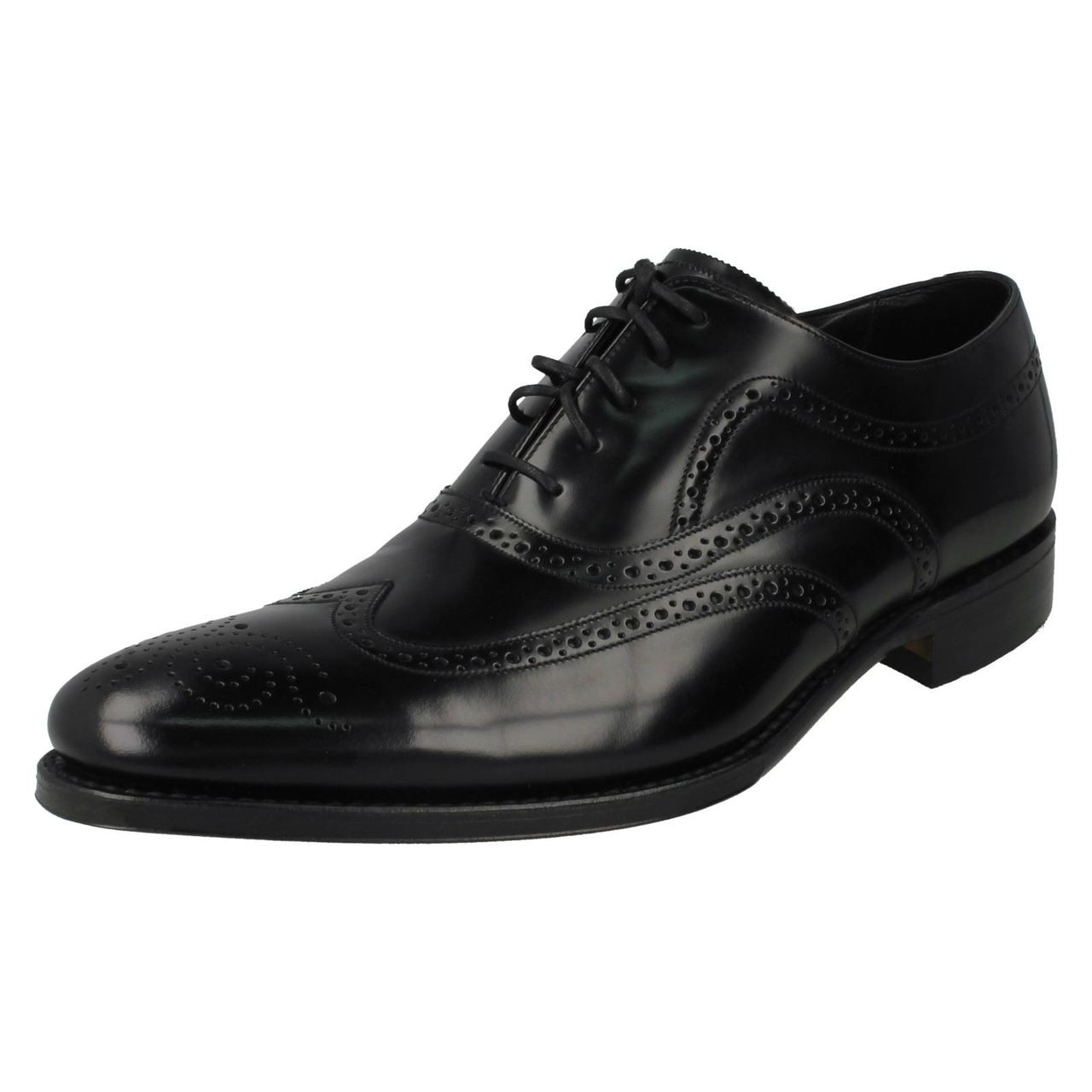 Mens Loake Polished Leather Lace Up Shoes Jones