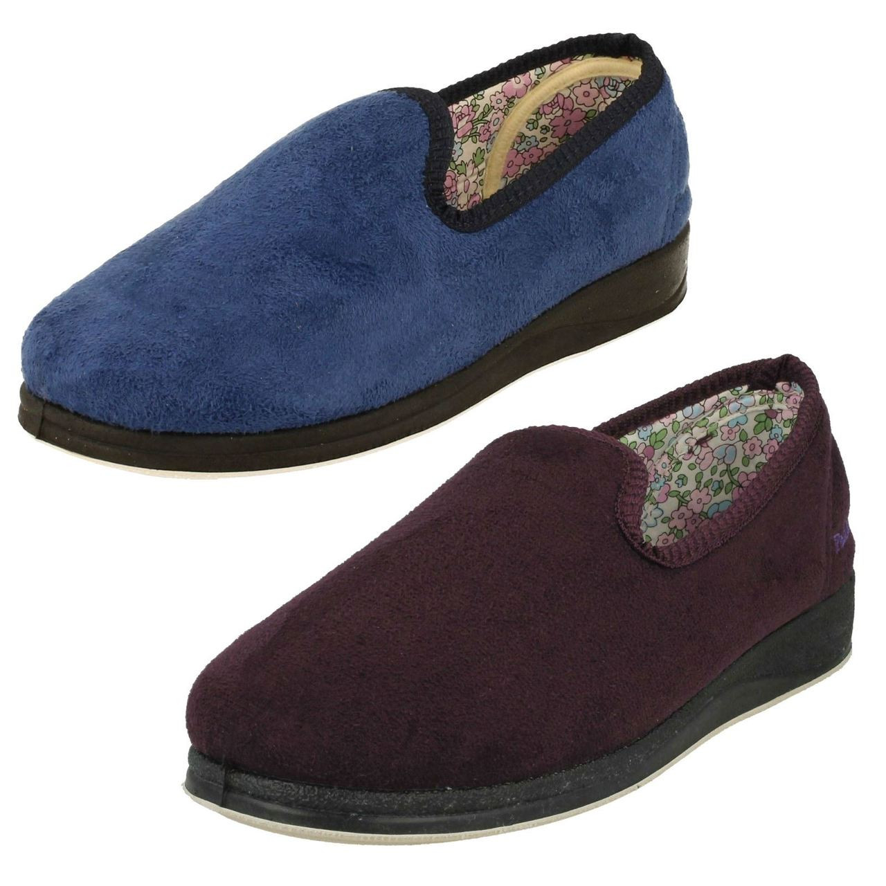 padders repose ladies slippers