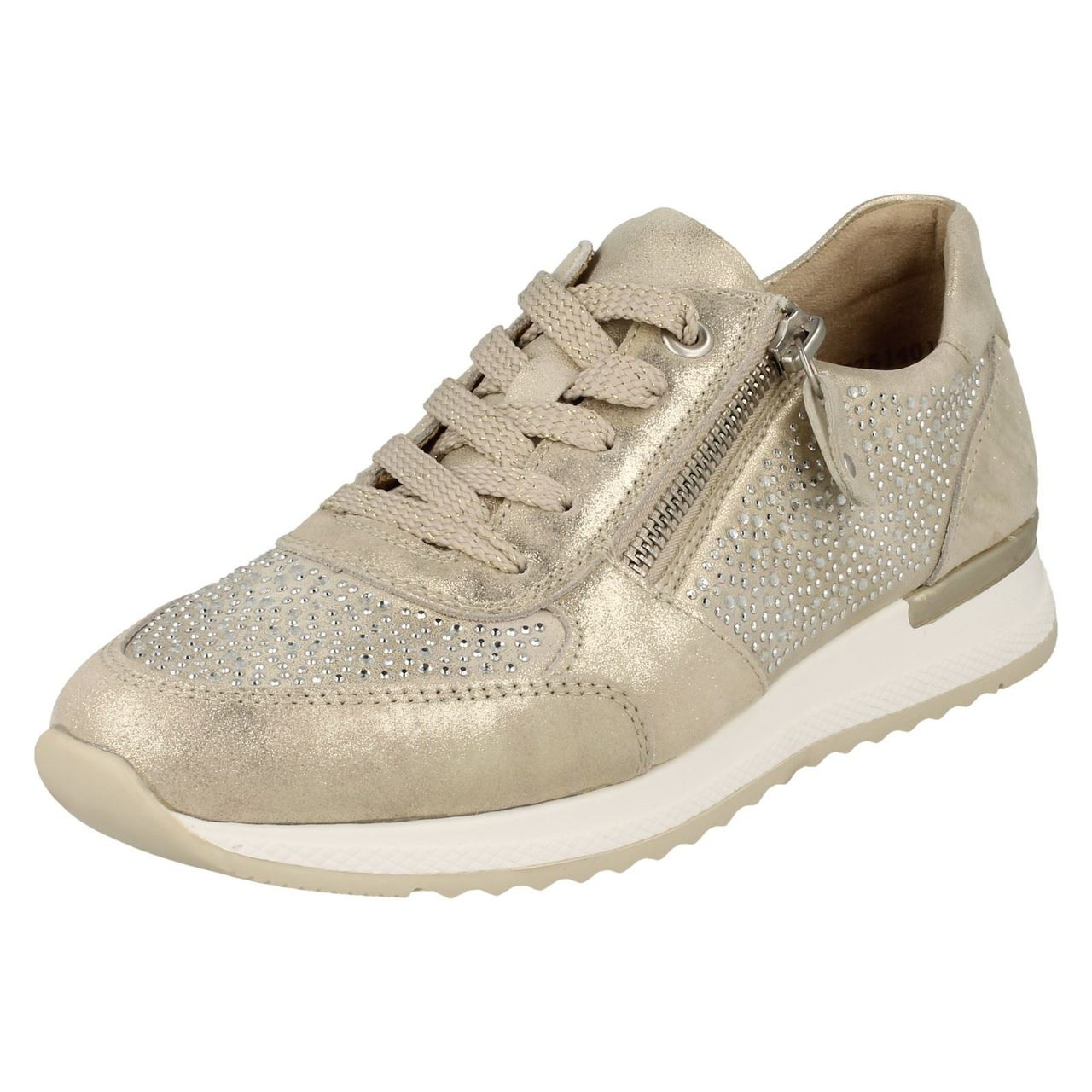 ladies diamante trainers