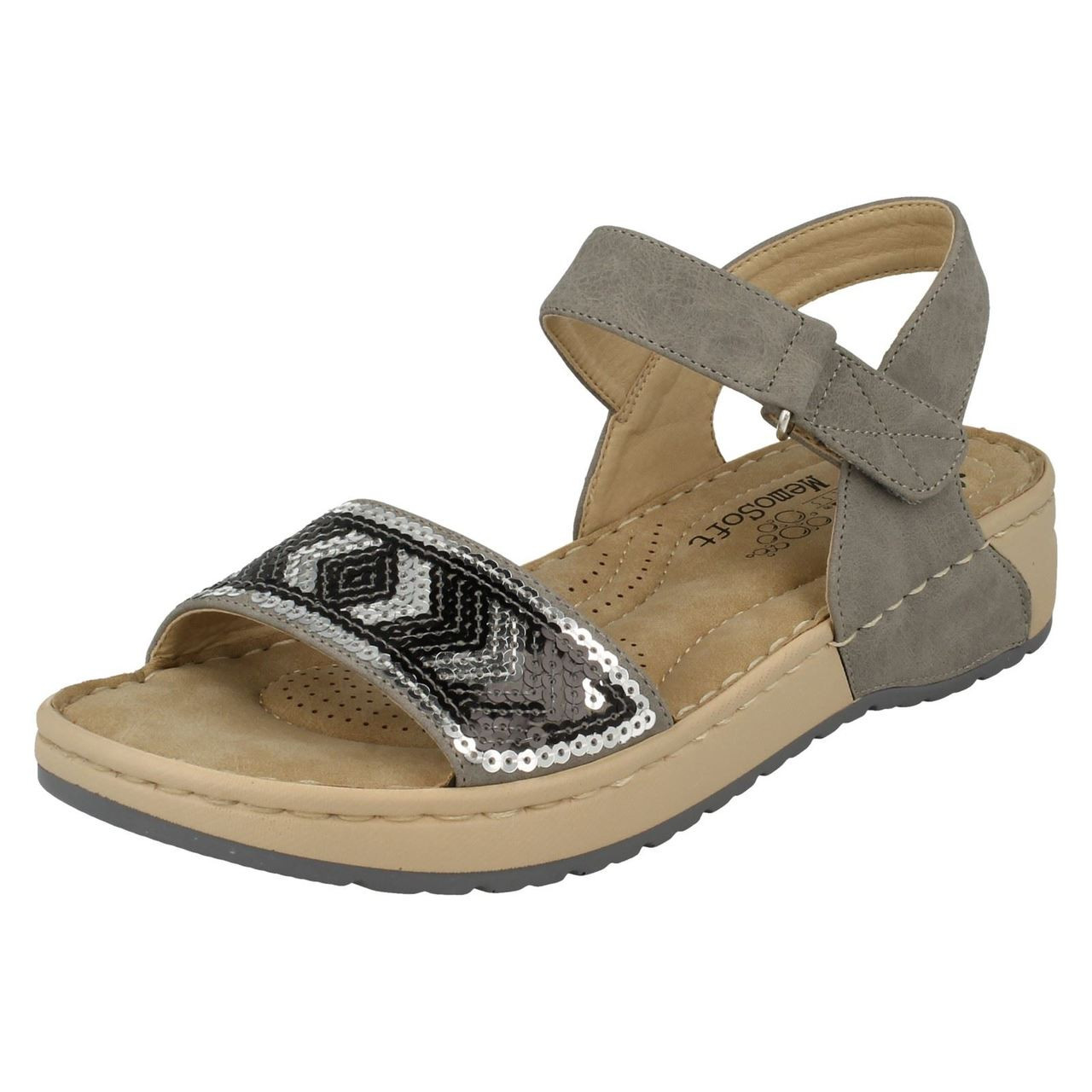 rieker grey sandals