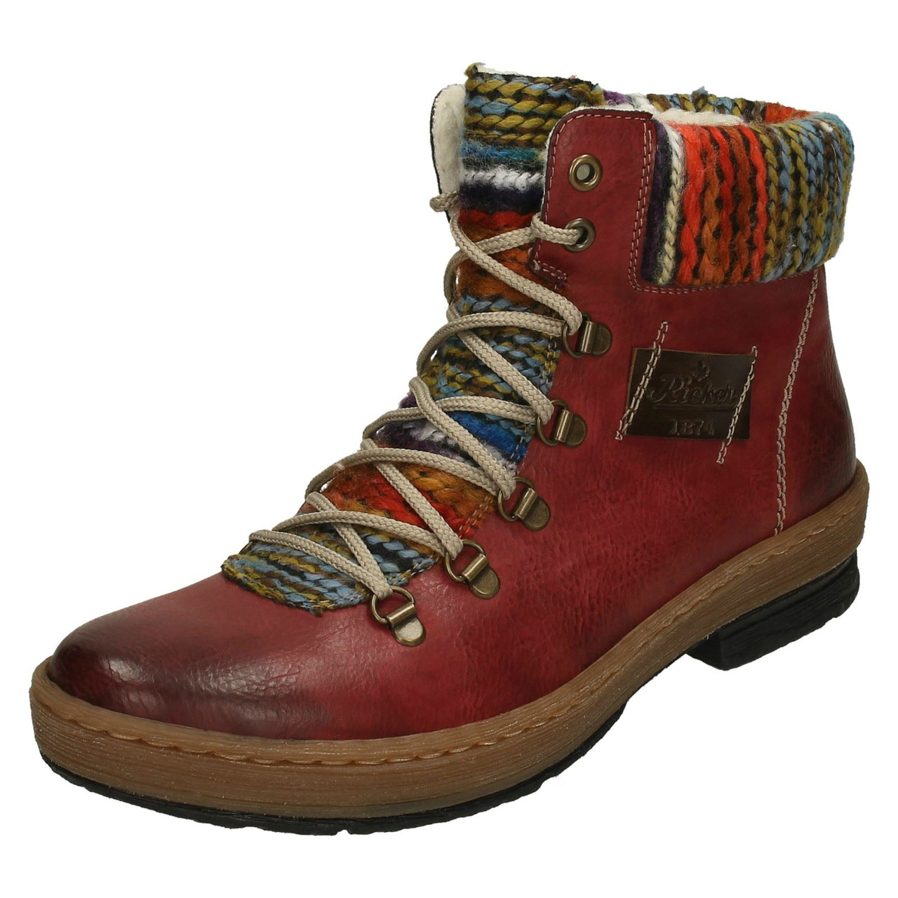 multi coloured ladies boots