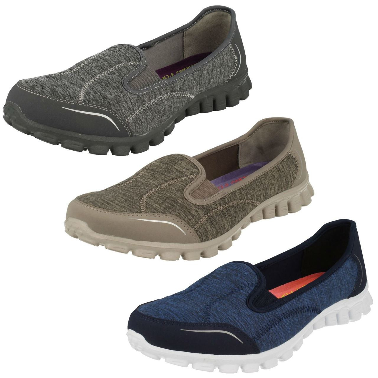 sketchers slip on memory foam